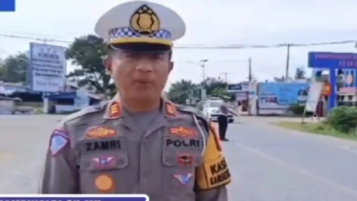 3 Titik Rawan Kecelakaan & 4 Titik Rawan Kemacetan di Jalinsum Dharmasraya Arus Balik Lebaran 2025