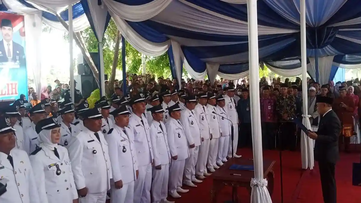 Lantik 39 Kades, Pj Bupati Tebo Minta Segera Selesaikan APBDes