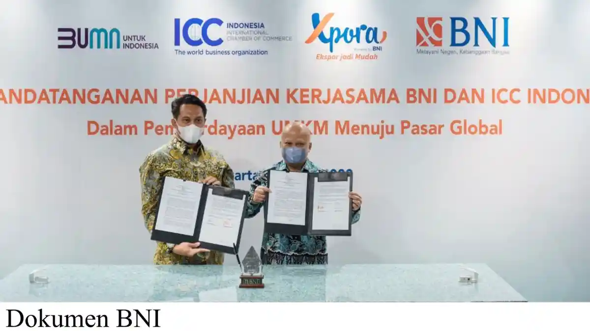 Dorong UMKM Go Global, BNI Xpora Gandeng ICC Indonesia