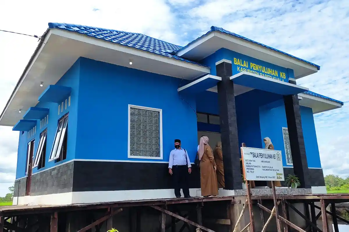 Resmikan Balai Penyuluhan KB 16 di Mekarsari, ini Harapan DPPKBP3 Batola