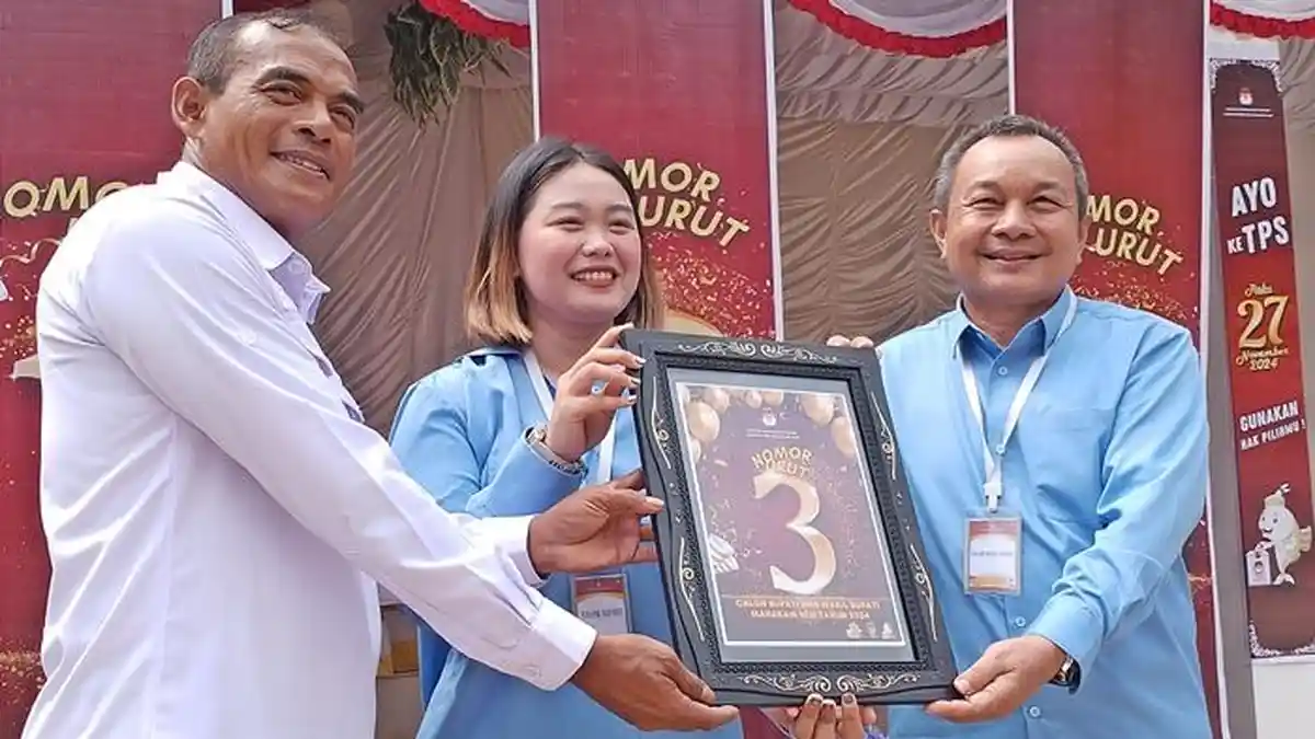 Alasan Cabup Mahulu Owena Mayang Merasa Senang Dapat Nomor Urut 3 di Pilkada 2024