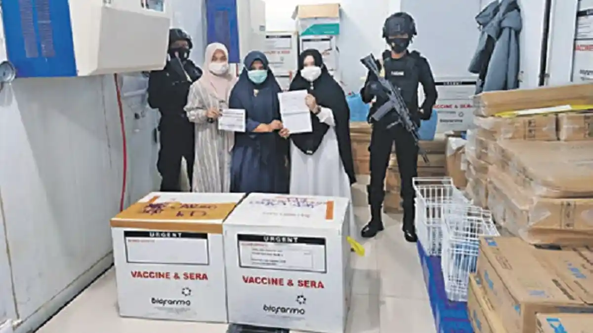 Seribuan Dosis Vaksin Terbuang dan Rusak