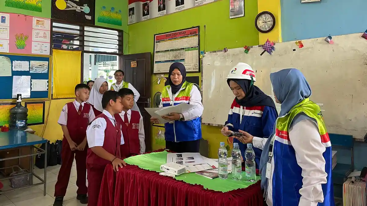 Gerakan Pertamina Energi Negeri Sambangi Deli Serdang Berikan Inspirasi Ratusan Siswa Sekolah