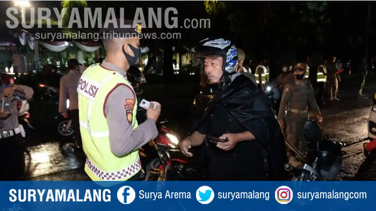 Terapkan Jam Malam dan Gencarkan Razia saat Malam Tahun Baru 2021 di Sidoarjo