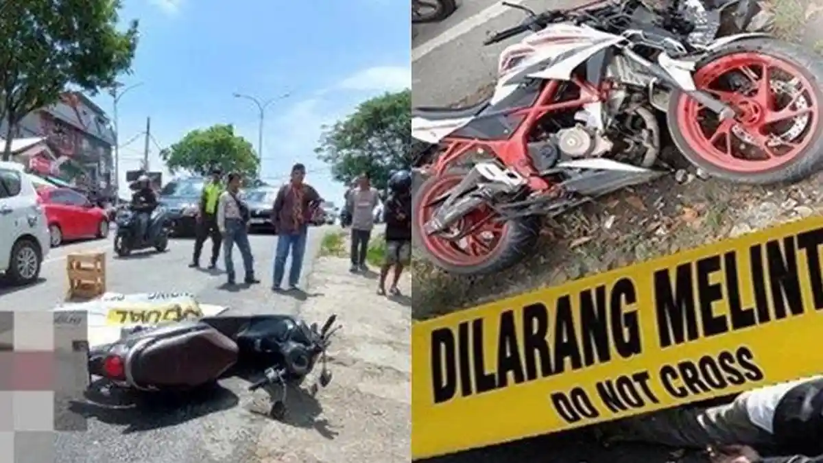 Kecelakaan Maut, Mahasiswi Tewas di Tempat, Korban Hilang Kendali dan Jatuh Lalu Tertabrak Truk