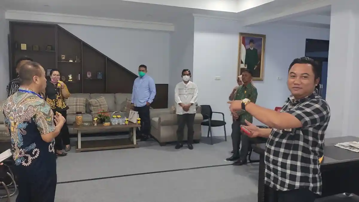 Komisi III DPRD Gorut Sambangi DPRD Kotamobagu Sharing Soal Pengelolaan Anggaran Covid-19