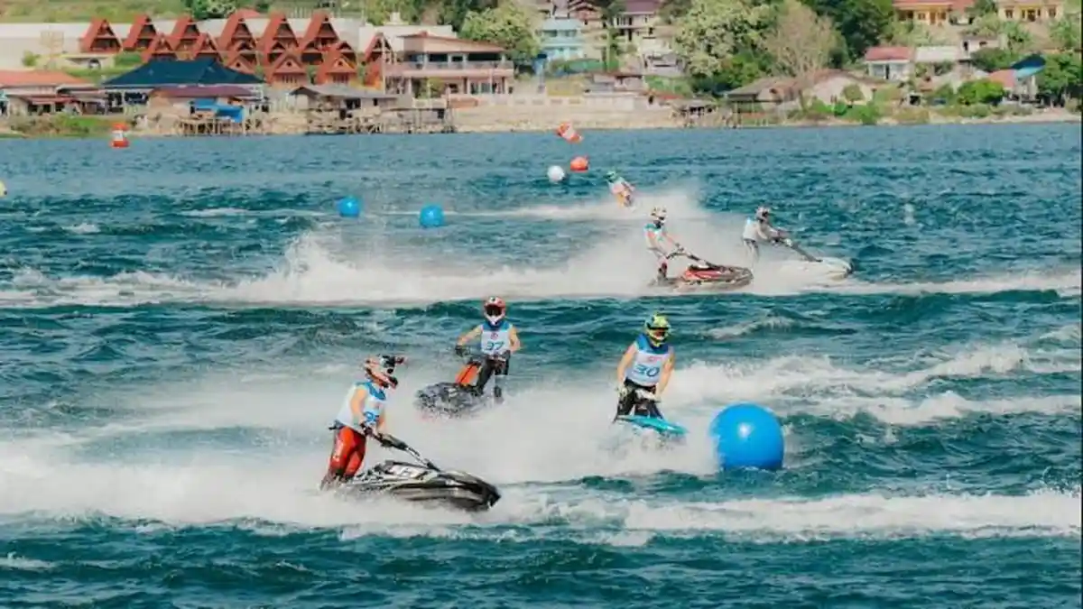 Berikut Peraih Juara Kategori Ski GP1, Ski Ladies GP1, dan Freestyle pada Event Aquabike 2025 Toba