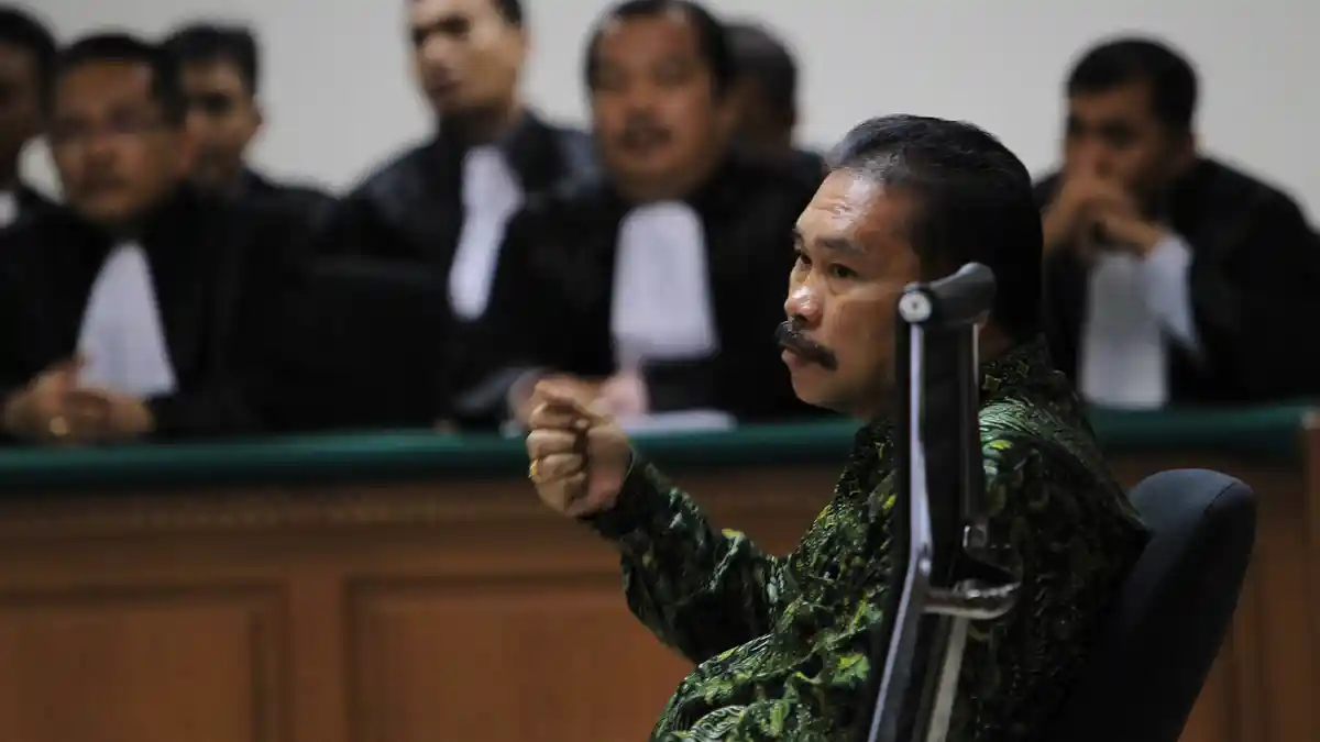Akil Mochtar Jadi Saksi Raja Bonaran Situmeang