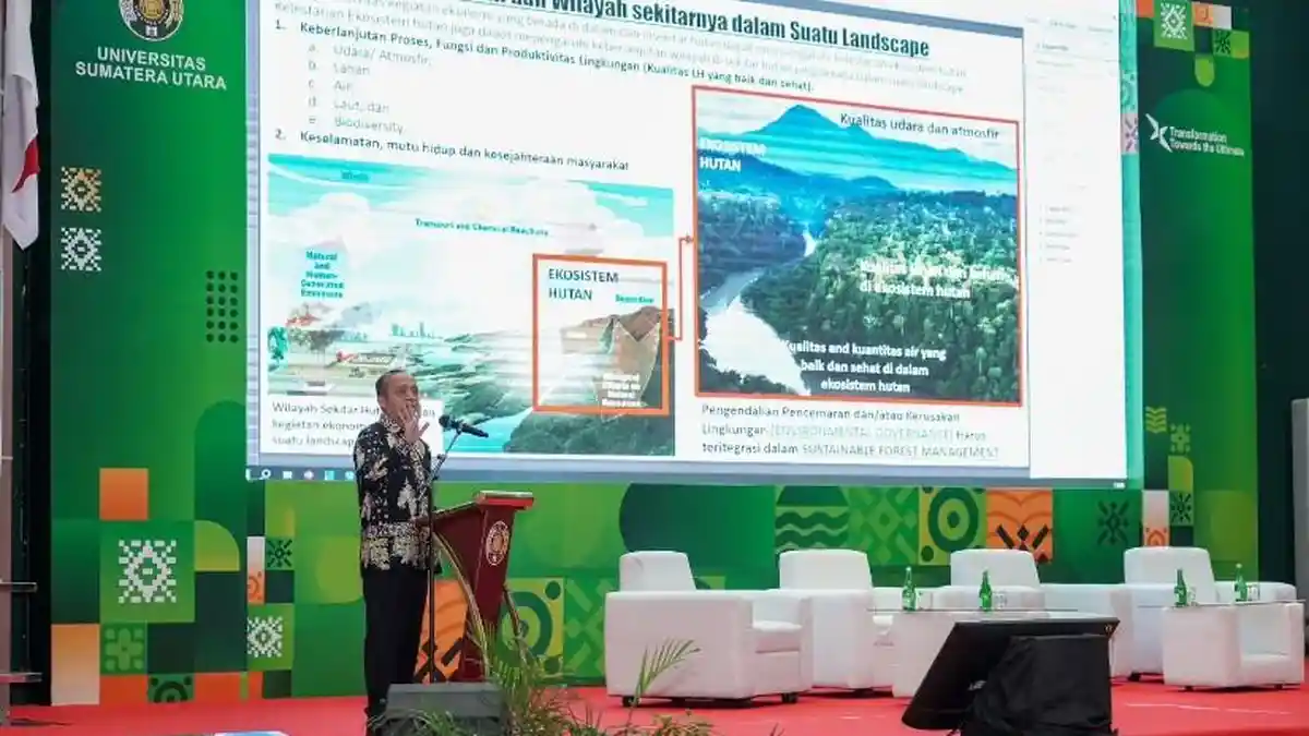 Sekjen KLHK Bambang Hendroyono Beber Peran Hutan Indonesia bagi Perubahan Iklim Global