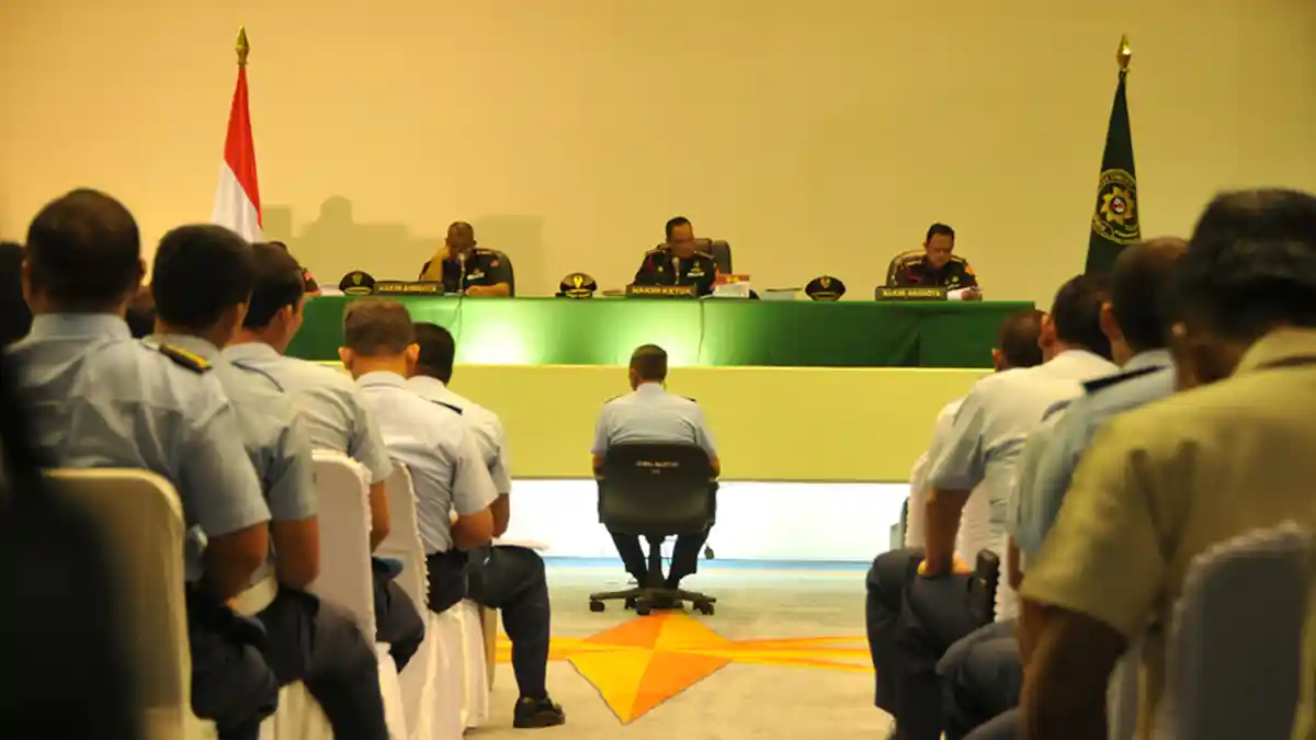 Pengadilan Militer Tinggi Jakarta Gelar Sidang Tiga Oknum Prajurit TNI AU