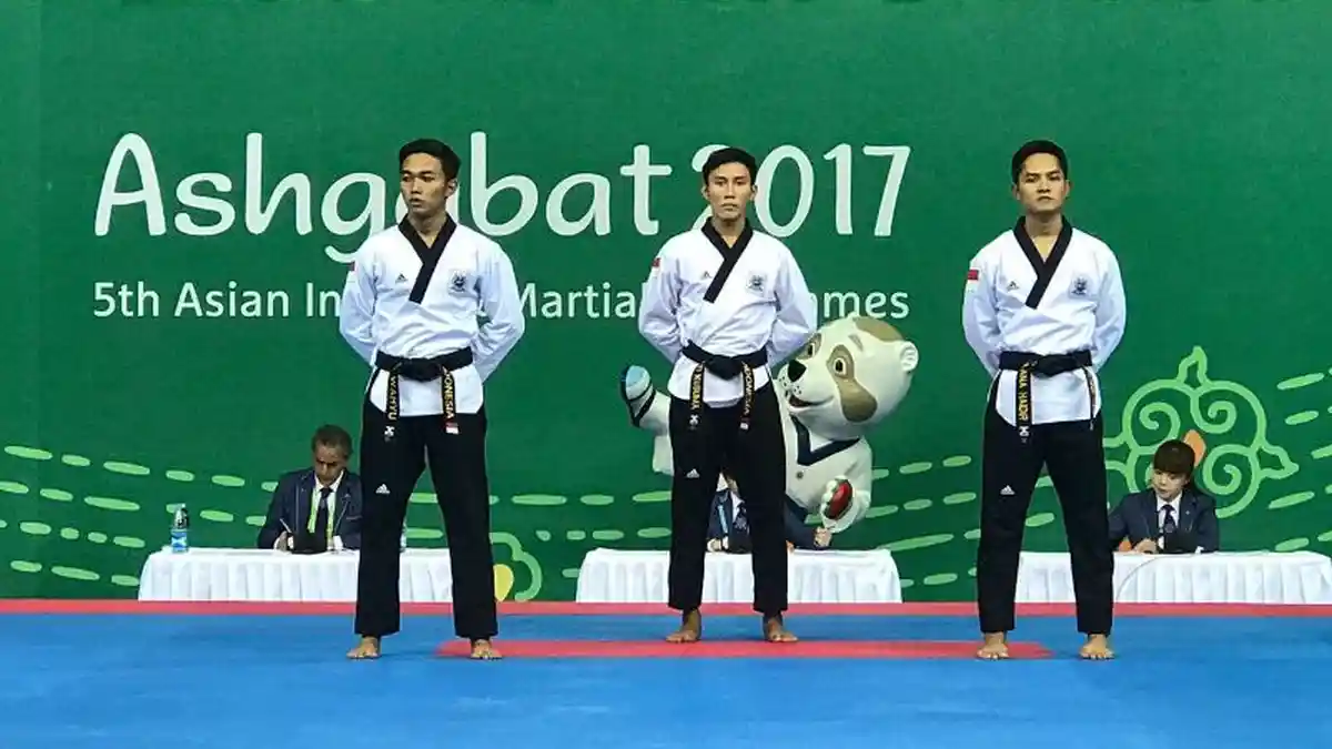 Tim Taekwondo Indonesia Persembahkan Medali Emas