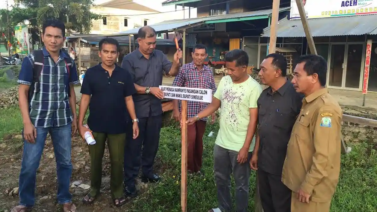 Panwaslih Simeulue Tak Menerima Laporan Pelanggaran Selama Kampanye