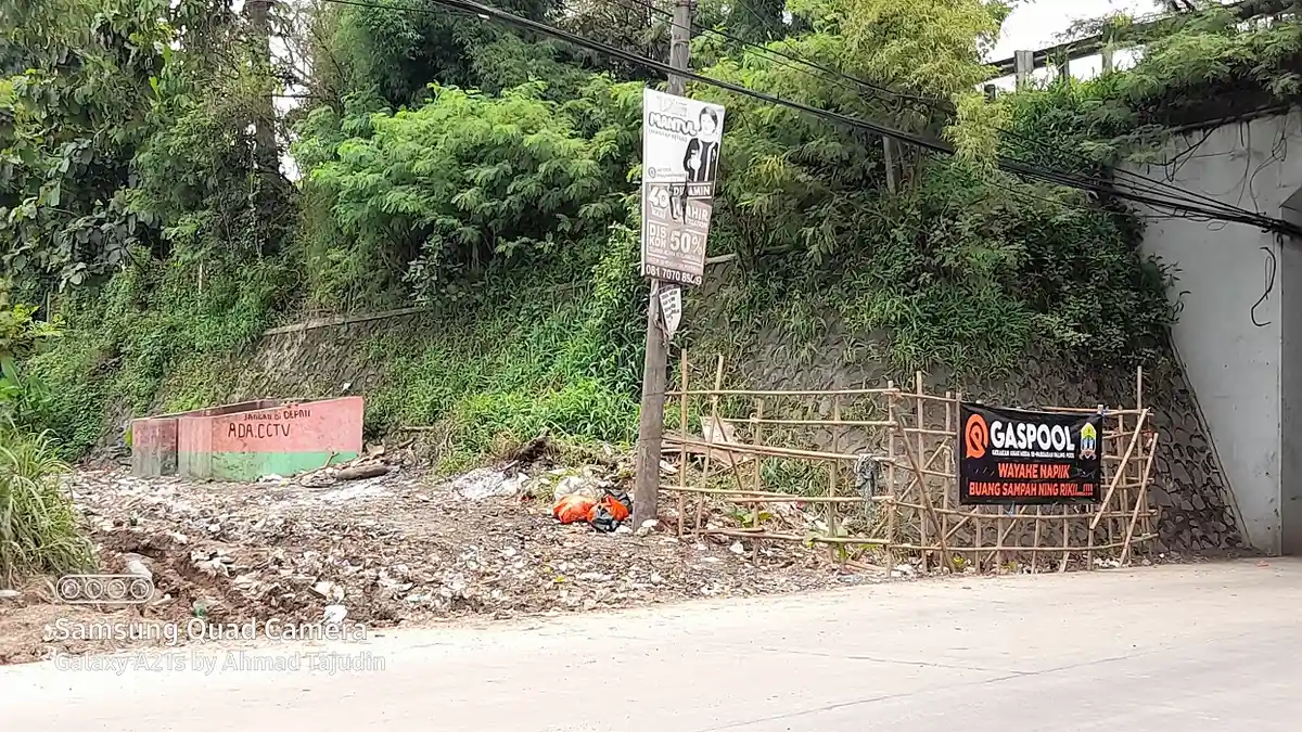 Warga Buang Sampah Sembarangan di Dekat Terowongan Kidemang Kota Serang, Apa Kata Camat?