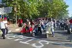 Hari Ini Wabup Bangka Lagi Bahagia Bisa Melepas Peserta Pawai Karnaval HUT ke 81 RI