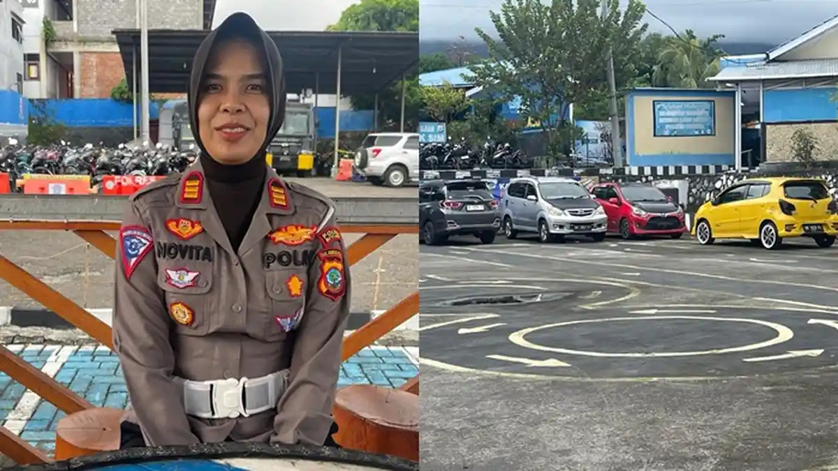 Skema Uji Sim Diubah dari Angka 8 ke Huruf S,  Polres Bitung Sulawesi Utara Lakukan Pembenahan