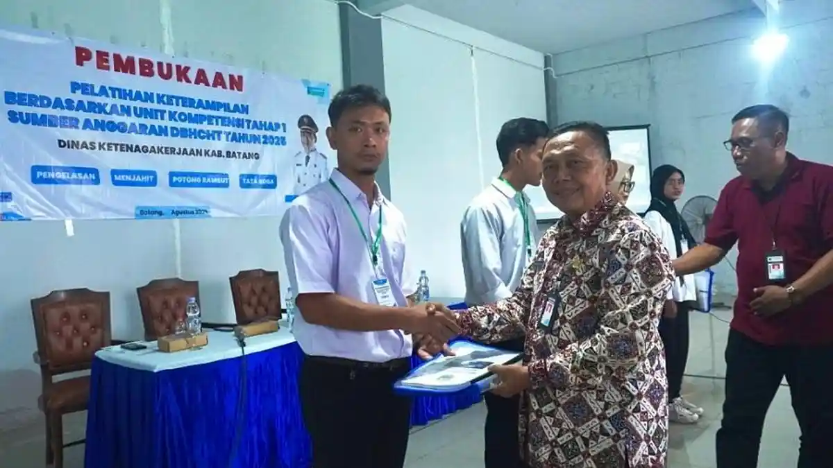 240 Peserta Ikuti Pelatihan DBHCHT 2025 di Batang, Soft Skill Jadi Kunci Daya Saing