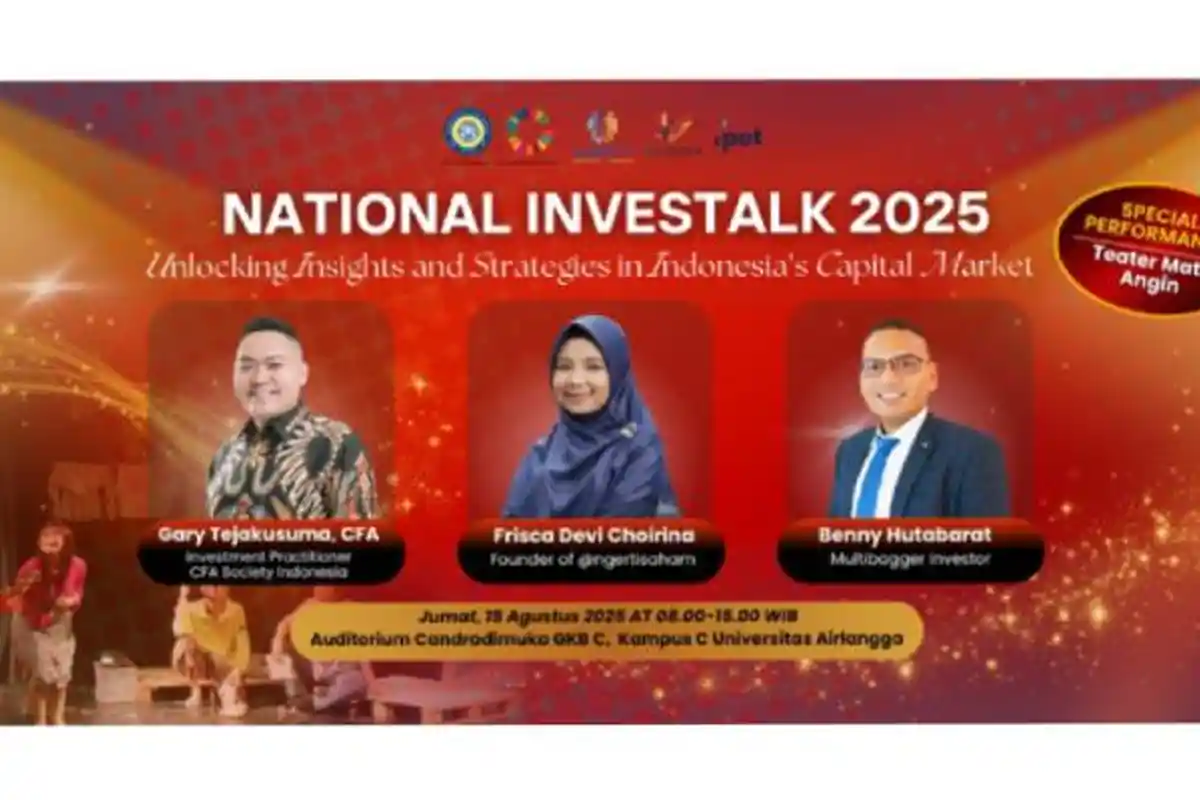 Kupas Tuntas Strategi Investasi, KSPM FEB Unair Hadirkan Pakar Saham Di National Investalk 2025