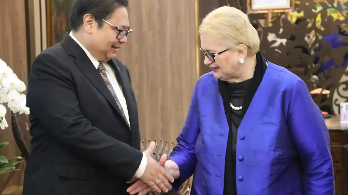 Menko Airlangga Bertemu Menlu Bosnia, Dorong Kerjasama Antar Kadin