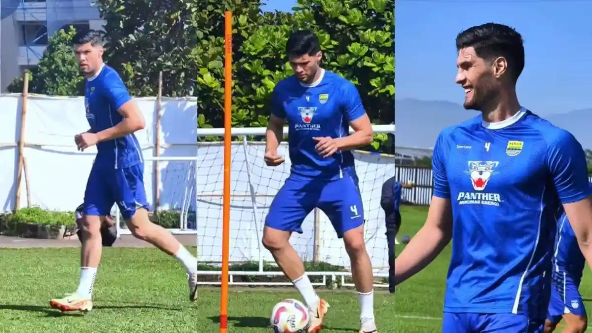 KEMBARAN Nick Kuipers Gelar Latihan Perdana Bareng Persib Bandung, Auto Banjir Komentar Bobotoh