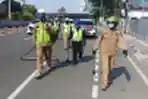 Saber dan Satlantas Razia Ranjau Paku