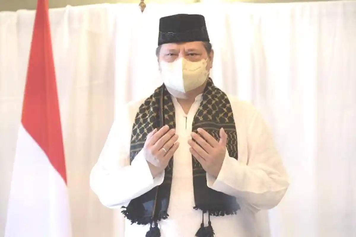 Menko Airlangga Mohon Dukungan Ulama dan  Habaib Sukseskan Protokol Kesehatan, Simak Beritanya