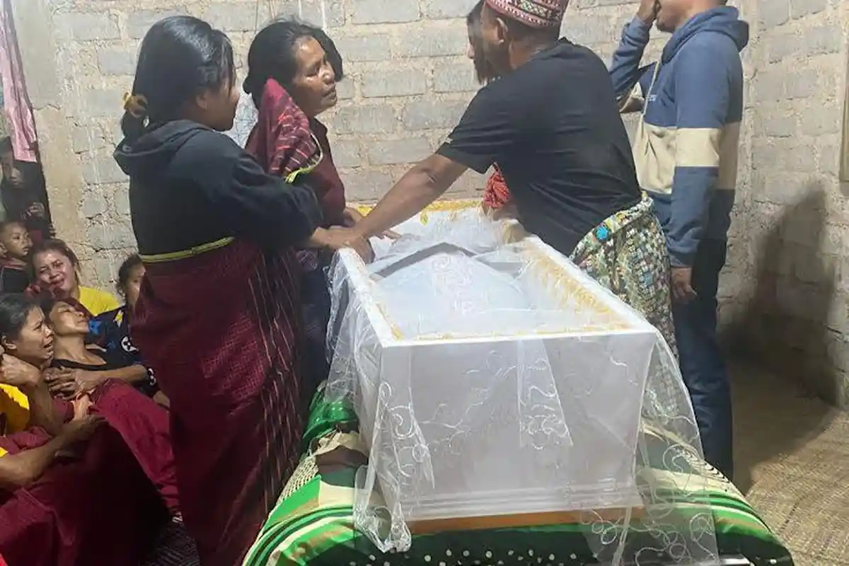 Keluarga Aloysius Demo Minta Pemerintah Perhatikan Keluarga yang Ditinggalkan korban