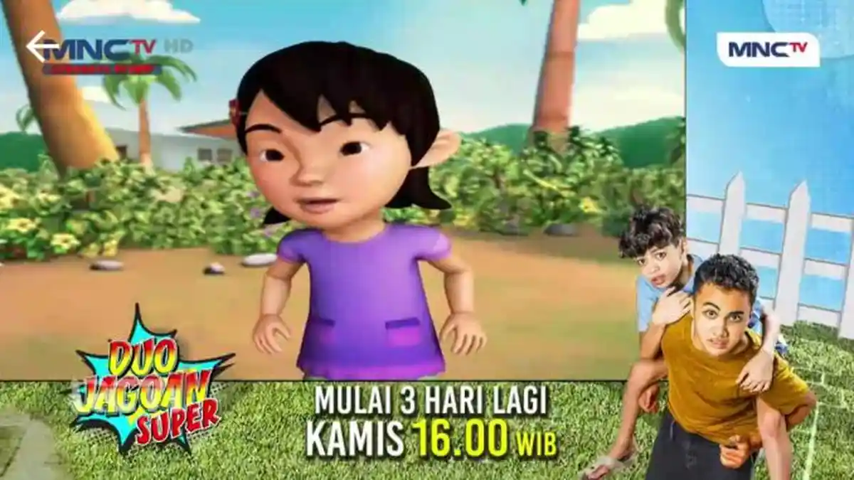 Link Gratis Streaming MNCTV Badminton Lovers Upin Ipin Hari Ini, Aksi Susanti di Upin Ipin Bermula