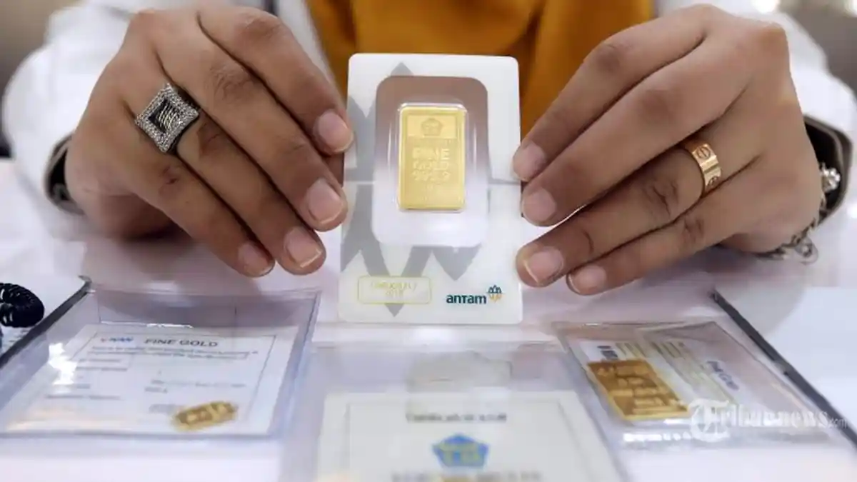 TURUN: Harga Emas Logam Mulia Hari Ini 24 September 2022, Emas 1 Gram Rp 932 Ribu
