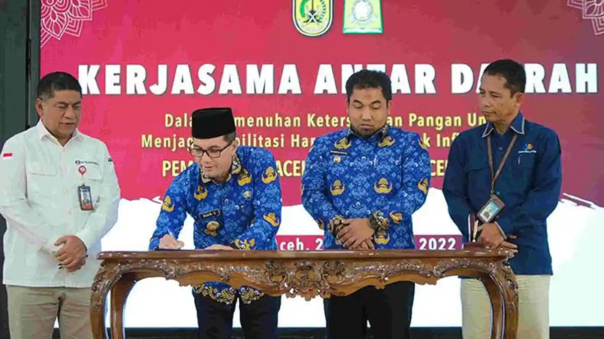 Pemko Banda Aceh dan Pemkab Aceh Besar Jalin Kerja Sama, Bakri Siddiq: Menjaga Ketersediaan Pangan