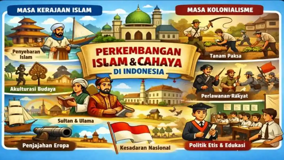 40 Soal IPS Kelas 8 SMP Materi Sejarah Masa Islam/Kolonial, Soal HOTS Sering Muncul di Ujian SAS