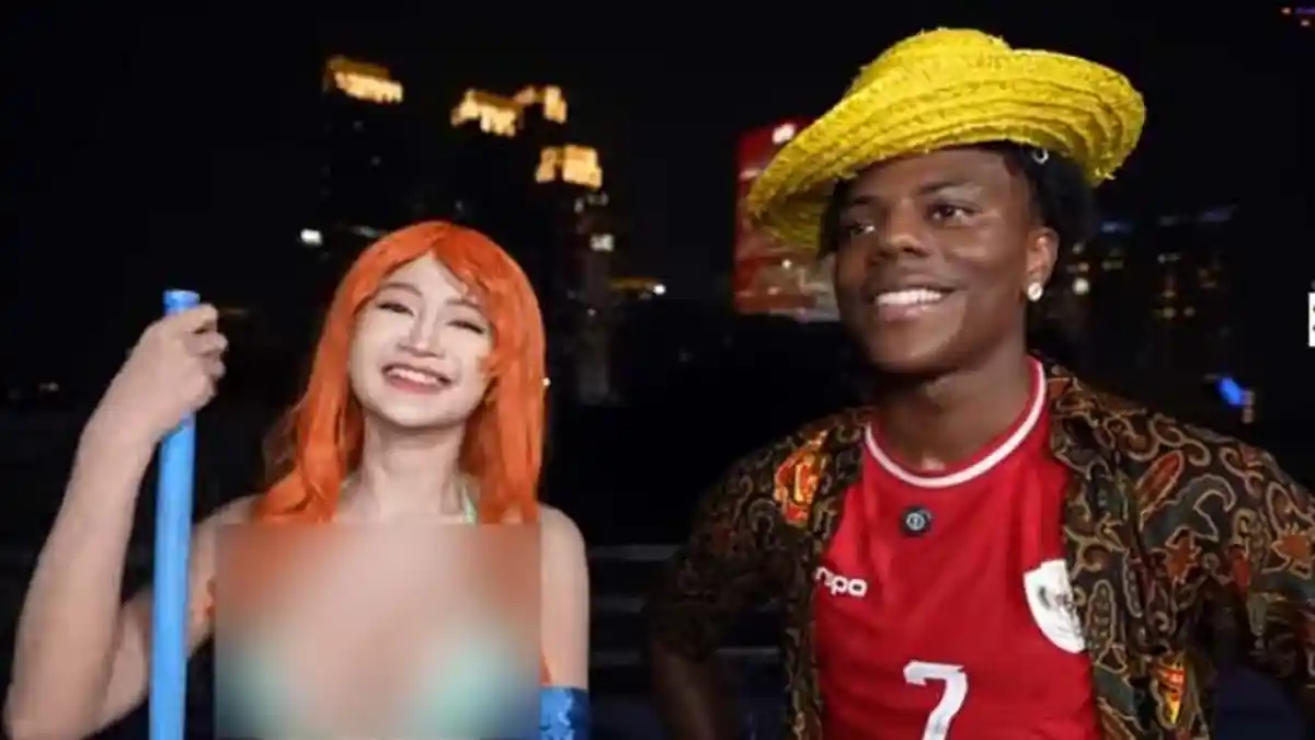 Ternyata Ini Sosok Cosplayer Nami Bikin IShowSpeed Betah di Indonesia, Langsung Dimintai Nomor HP