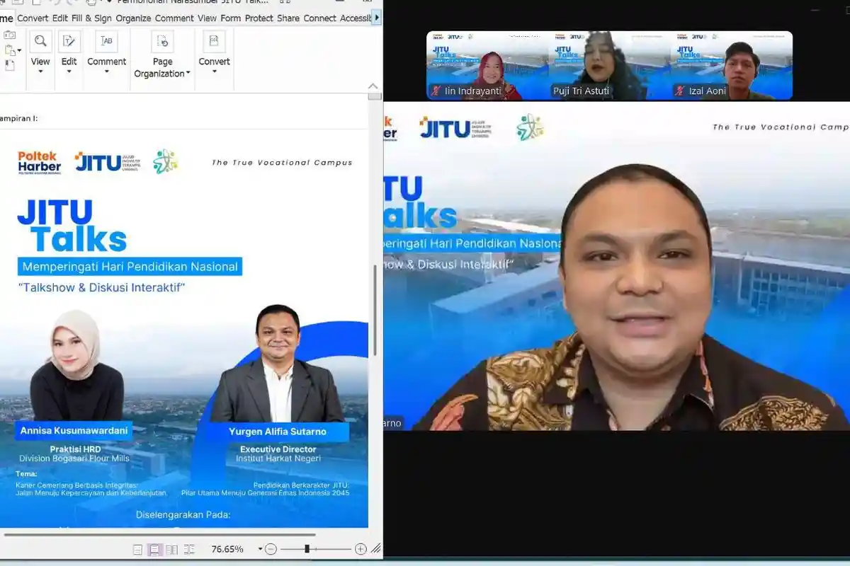 Peringati HARDIKNAS 2025, Poltek Harber Tanamkan Nilai JITU pada Mahasiswa