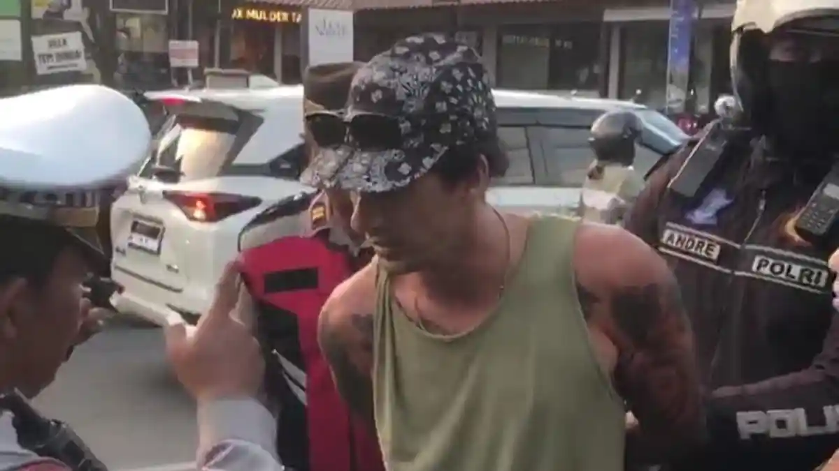 Terjaring Operasi Lantas di Badung Bali, Bule Australia Kedapatan Bawa Kokain