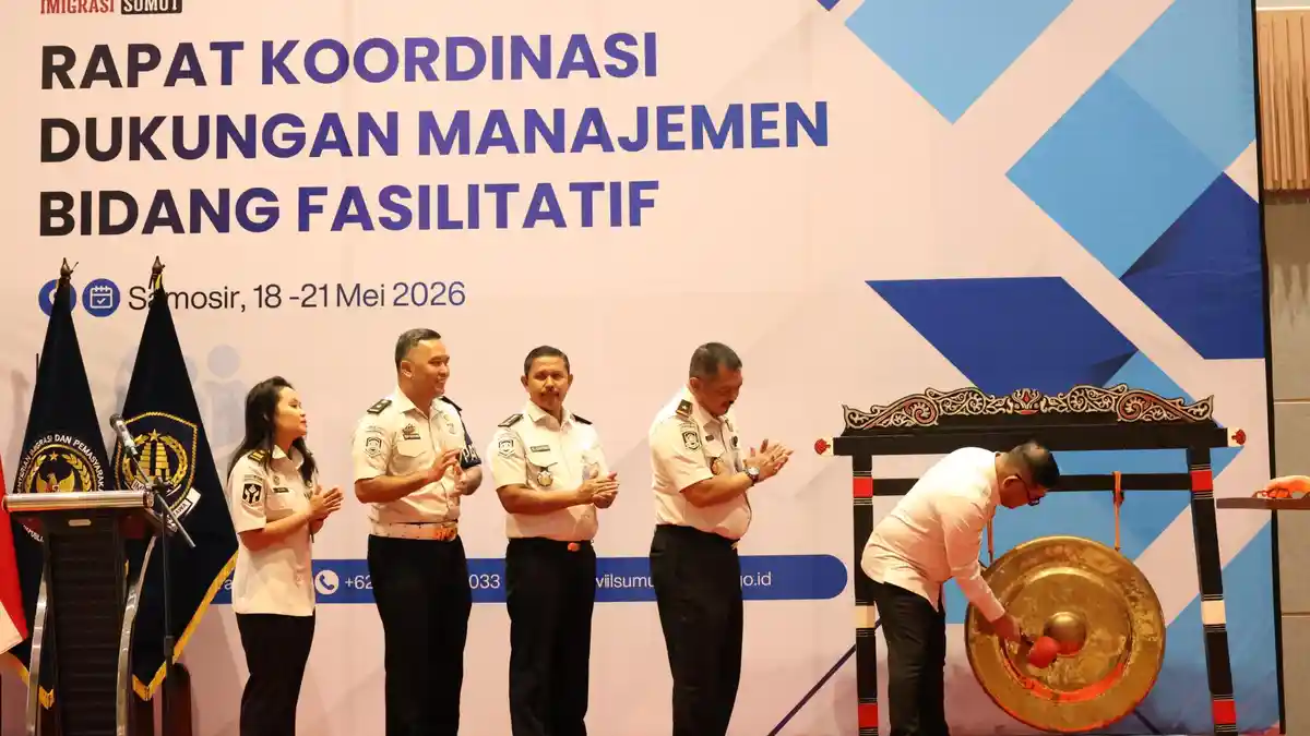 Imigrasi Sumut Perkuat Pelayanan & Kinerja Lewat Rakor Dukungan Manajemen Bidang Fasilitatif 2026