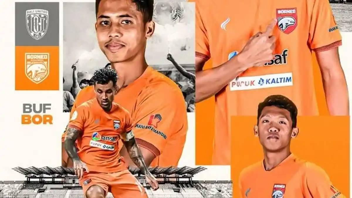 2 Tim Berebut Juara 3 Championship Series Liga 1, Berikut Head to Head Borneo FC dan Bali United