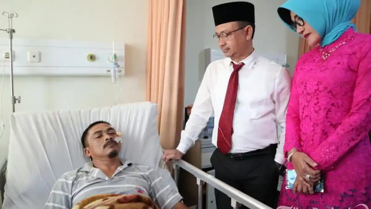 Jadi Korban Amukan ODGJ, Hasan Pingsan di Pintu Rumah Sakit