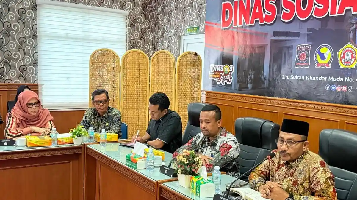 Haji Uma Silaturrahmi dengan Dinas Sosial Aceh dan Kunjungi Rumah Singgah