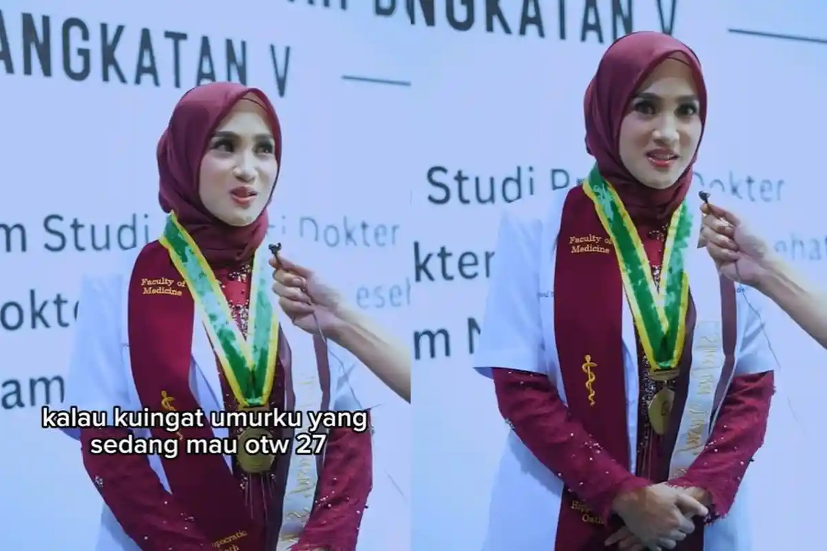 'Siapapun Cepat Datang' Viral Dokter Muda Habis Wisuda di UIN Makassar Minta Dilamar, Ini Sosoknya