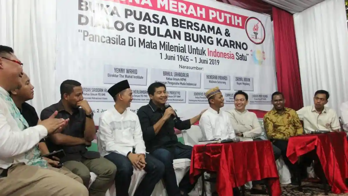 Para Ketua Umum OKP Komitmen Jaga Pancasila di Kantor DPP TMP