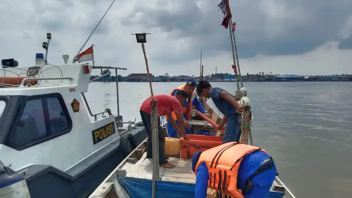 Antisipasi Masuknya Narkotika Sat Pol Airud Polres Tanjung Balai Kejar Kapal Mencurigakan