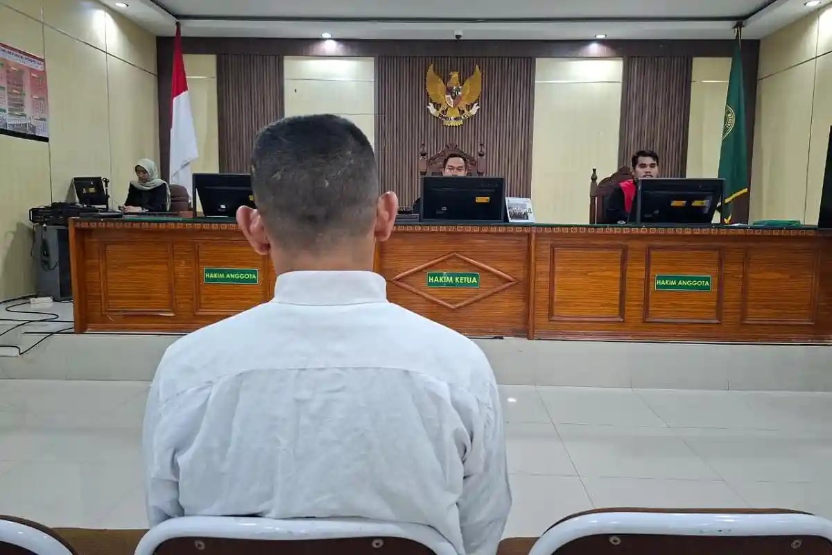 Penembak Rumah Polisi di Aceh Timur Divonis Penjara 3 Tahun 4 Bulan