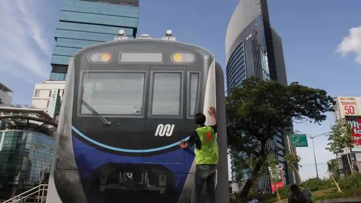 Ada Pembangunan Stasiun MRT Setia Budi, Ruas Jalan Sudirman Arah Semanggi Berkurang