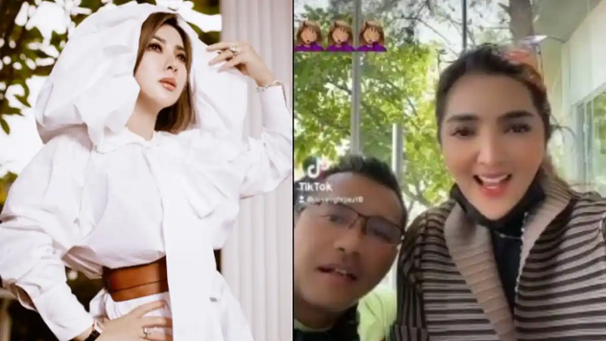 Main TikTok Bareng Anang Hermansyah, Intip Ekspresi Lucu Ashanty Tirukan Gaya Manja Ala Syahrini