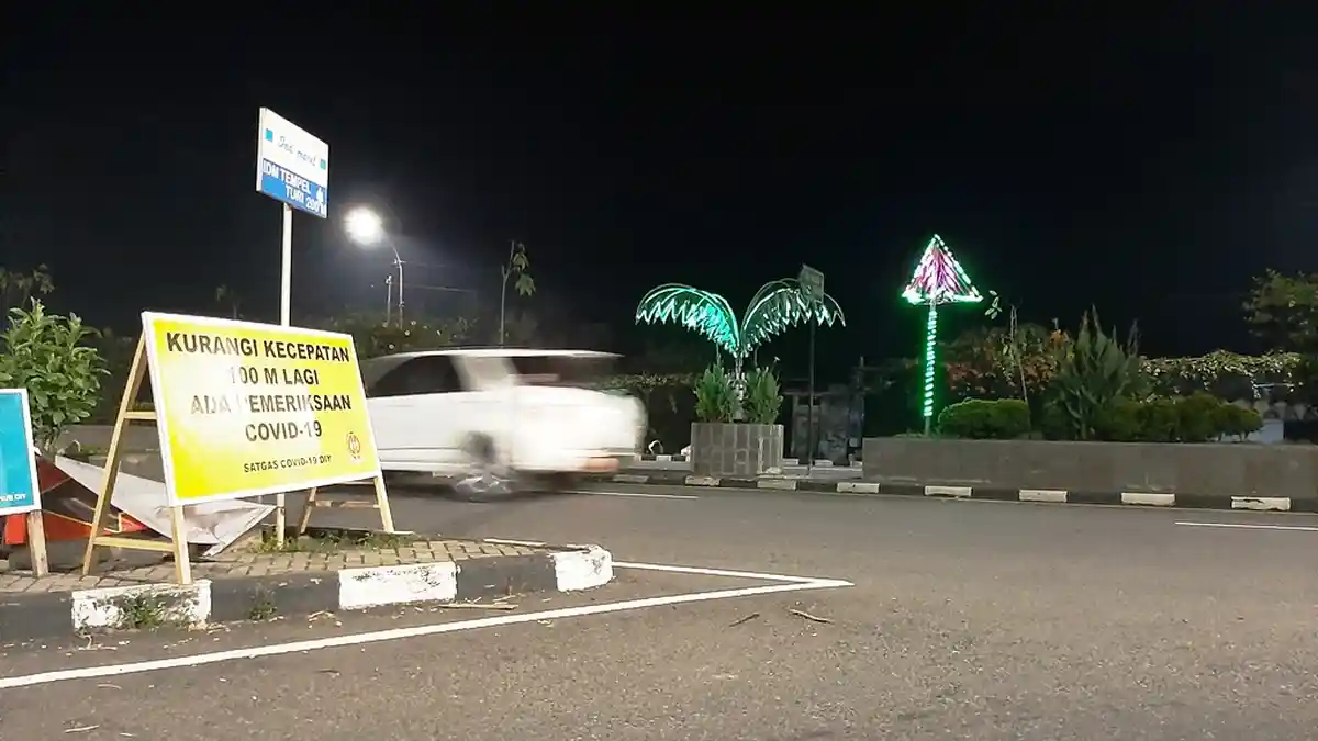 Belum Ada Penjagaan Perbatasan Pintu Masuk DIY di Malam Hari