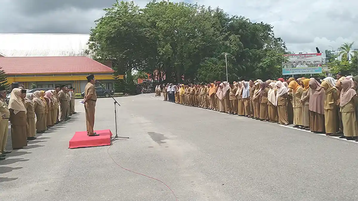 Sekda Inhu Sebut Sudah Dapat Data Pegawai yang Terlambat Namun Belum Dapat Sanksi