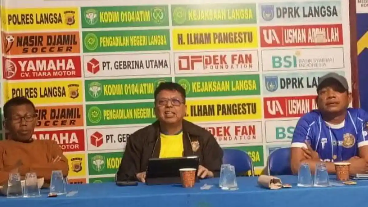 PSBL Langsa Umumkan Pelatih dan Manager Tim, Persiapan di Liga 4 PSSI Aceh