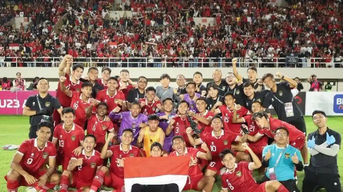 Jelang Piala Asia U23: Laga Persahabatan Babak I Timnas Indonesia Kebobolan 0-1 dari Ahmed Ekrawa