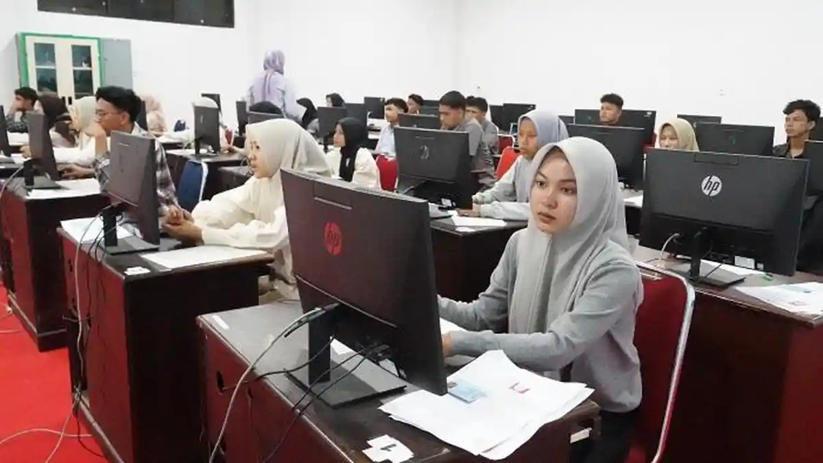 Sudah Dua Hari Pelaksanaan UTBK di Unimal, 54 Peserta tak Hadir tanpa Alasan
