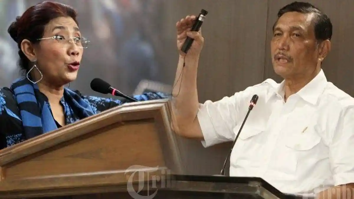 Luhut Jamin Ekspor Pasir Laut Tidak Rusak Lingkungan, Begini Reaksi Menohok Susi Pudjiastuti