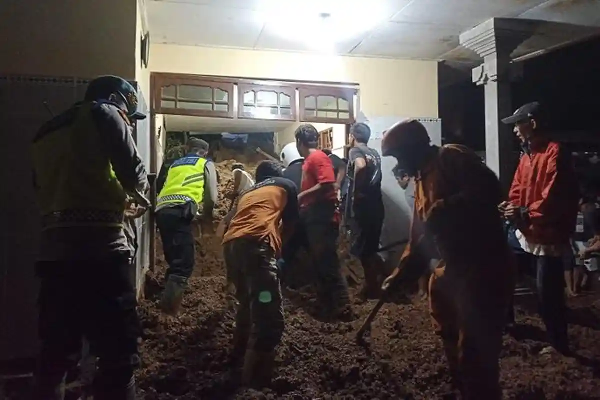 Wayan Suaba dan Nengah Paris Ditemukan Tak Bernyawa, Longsor di Bangli Renggut Nyawa 2 Lansia